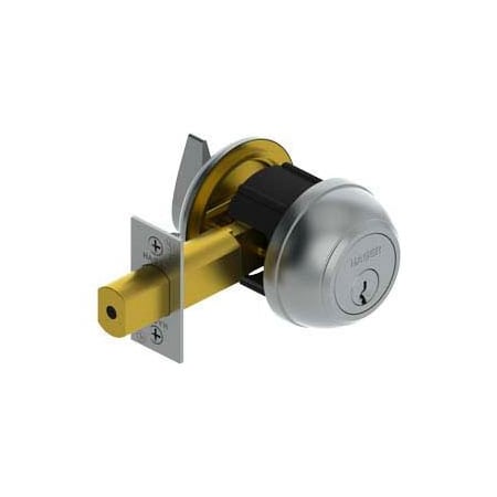 Hager Companies 3115 Grade 1 Deadlock - Cylinder X Thumbturn 2-3/4" Us26d Nc Ic 311502N26D00000N000C